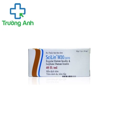 Scilin M30 (30/70) 40IU/ml Bioton - Thuốc trị bệnh tiểu đường 