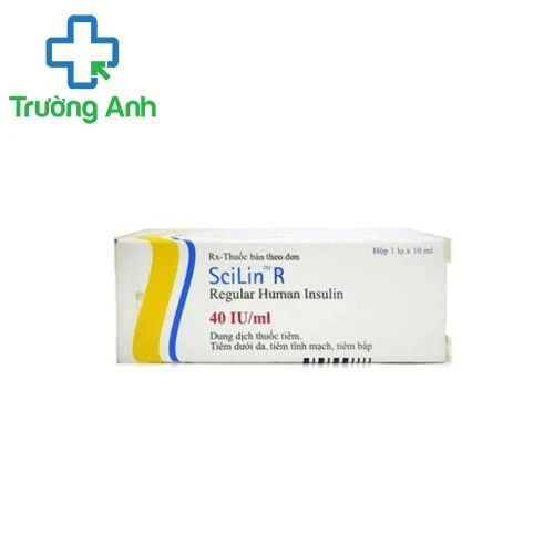 Scilin R 100IU/ml Bioton - Thuốc điều trị bệnh tiểu đường