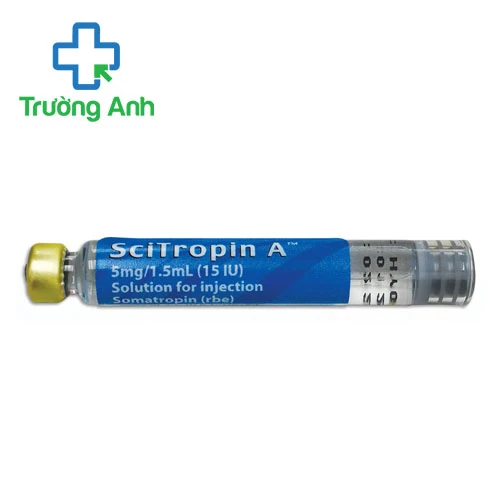 SciTropin A 5mg/1,5ml (15IU) - Thuốc trị chậm tăng trưởng của Áo