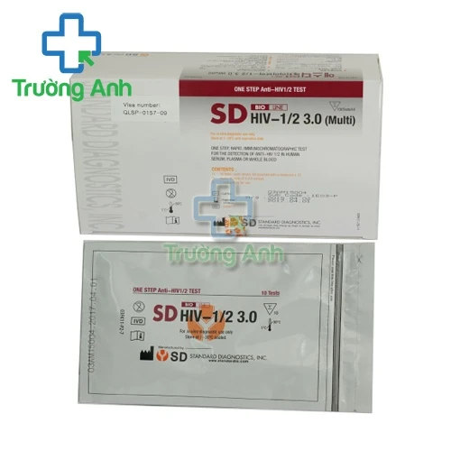SD BioLine HIV-1/2 3.0 - Que xét nghiệm HIV của Hàn Quốc