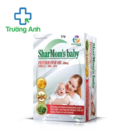 SharMom's baby Vgas - Giúp bổ sung vitamin và khoáng chất cho phụ nữ 