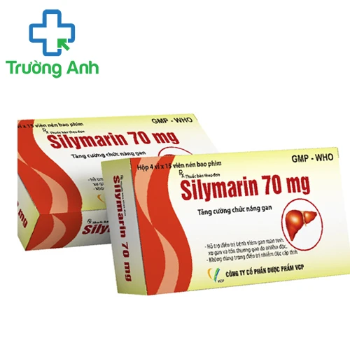 Silymarin 70mg VCP - Hỗ trợ cường chức năng gan