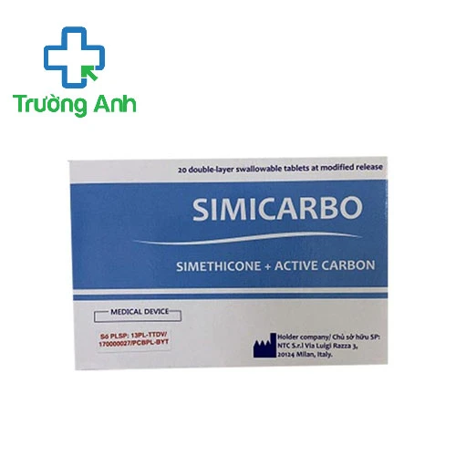 Simicarbo - Thuốc điều trị đầy bụng, khó tiêu hiệu quả