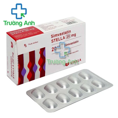 Simvastatin Stella 20mg - Thuốc điều trị tăng cholesterol