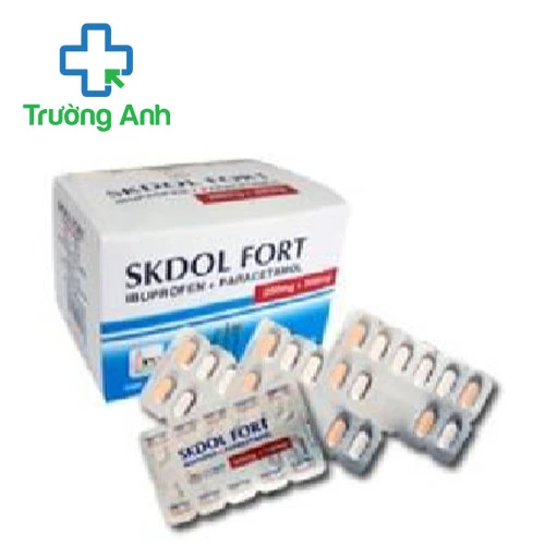 Skdol Fort (hộp 100 viên) - Thuốc giảm đau, kháng viêm hiệu quả