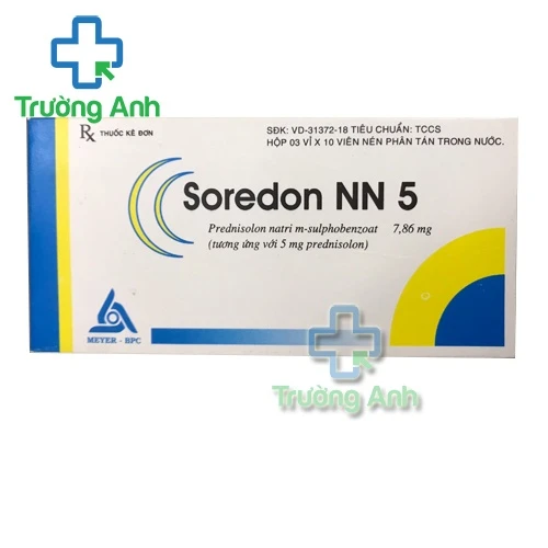 Soredon NN 5 Meyer-BPC - Thuốc kháng viêm, ức chế miễn dịch