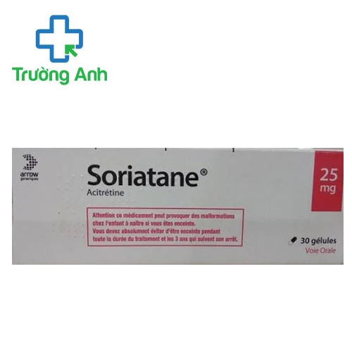 Soriatane 25mg - Thuốc điều trị bệnh vảy nến hiệu quả 