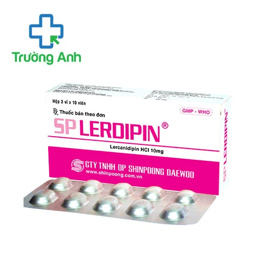 SP Lerdipin - Thuốc điều trị tăng huyết áp của Shinpoong Daewoo