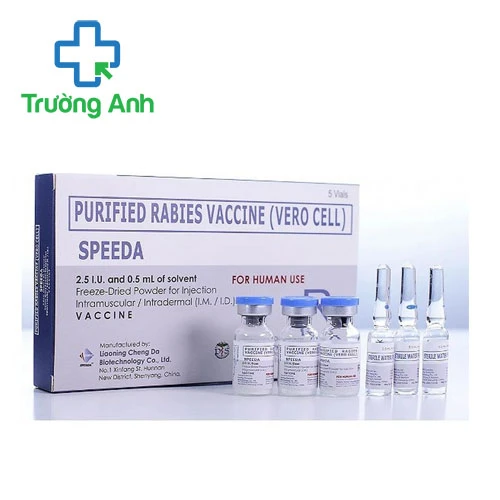 Speeda 2,5 IU Liaoning Cheng - Vaccine phòng bệnh dại hiệu quả