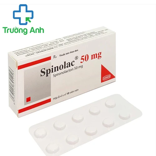 Spinolac 50mg - Thuốc điều trị cường aldosteron hiệu quả