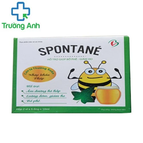 Spontané - Giúp bổ phế, giảm ho, giảm đau rát họng hiệu quả