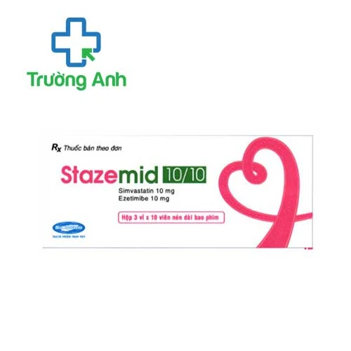 Stazemid 10/10 Savipharm - Thuốc trị tăng cholesterol hiệu quả