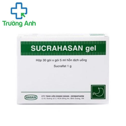Sucrahasan gel - Thuốc điều trị viêm loét dạ dày hiệu quả