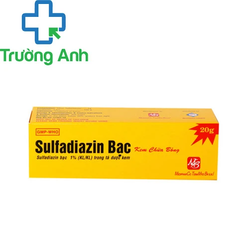 Sulfadiazin Bạc - Thuốc điều trị vết thương bỏng của Medipharco