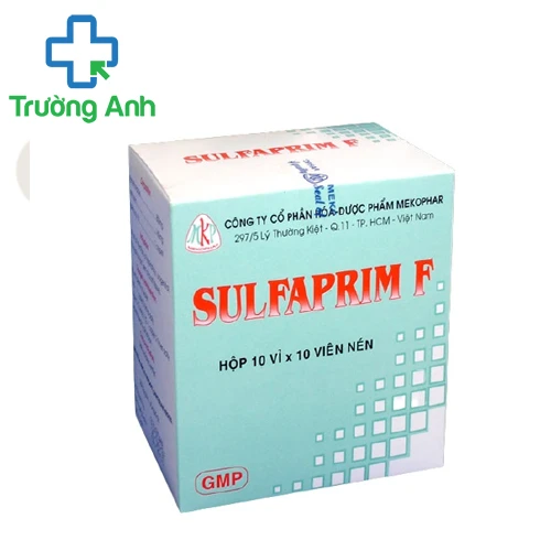 Sulfaprim f Mekophar - Thuốc kháng sinh điều trị nhiễm khuẩn hiệu