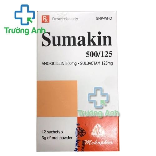 Sumakin 500/125 - Thuốc điều trị các bệnh nhiễm khuẩn hiệu quả