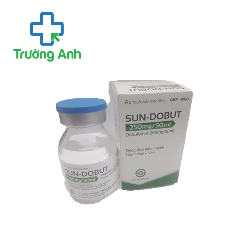 Sun-Dobut 250mg/50ml - Thuốc trị nhồi máu cơ tim của Sun Garden