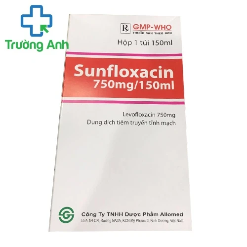 Sunfloxacin 750mg/150ml - Thuốc điều trị nhiễm khuẩn hiệu quả
