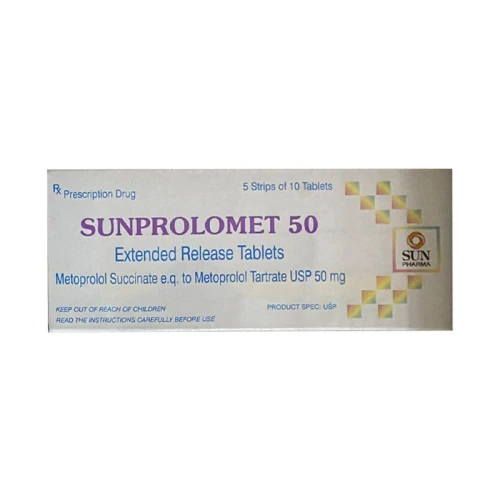 Sunprolomet 50 - Thuốc điều trị tăng huyết áp hiệu quả của Ấn Độ