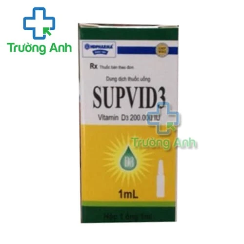 Supvid3 HD Pharma - Thuốc điều trị và dự phòng thiếu Vitamin D