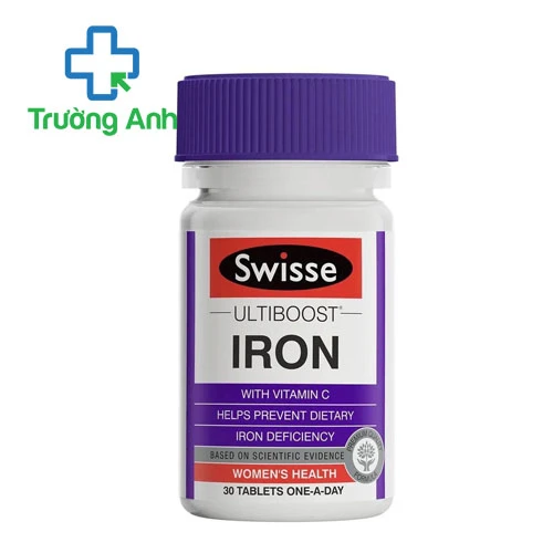 Swisse Ultiboost Iron - Hỗ trợ bổ sung sắt hiệu quả