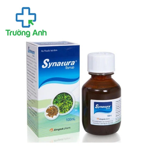 Synatura Syrup 100ml AhnGook Pharma - Thuốc trị nhiễm trùng đường hô hấp