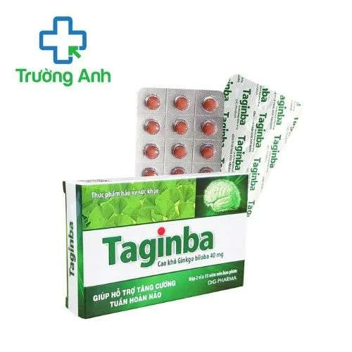 Taginba DHG - Hỗ trợ điều trị thiểu năng tuần hoàn não