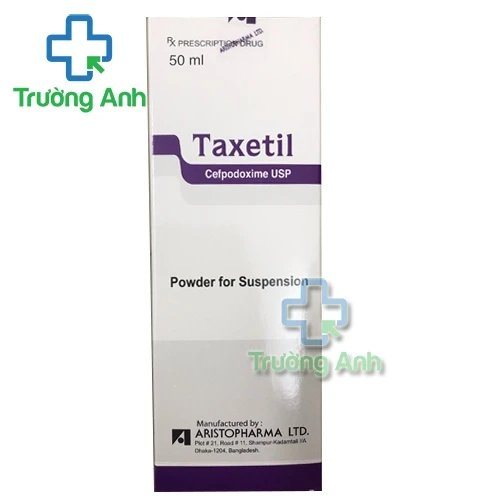 Taxetil Powder for suspension (50ml) - Chống nhiễm khuẩn hiệu quả