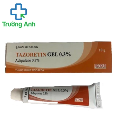 Tazoretin Gel 0.3% - Thuốc trị mụn trứng cá hiệu quả của Medisun