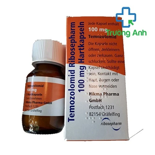 Temozolomid Ribosepharm 100mg - Thuốc trị u não của Đức 