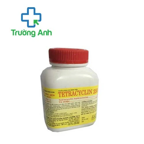 Tetracyclin 250mg Quapharco - Thuốc điều trị nhiễm khuẩn
