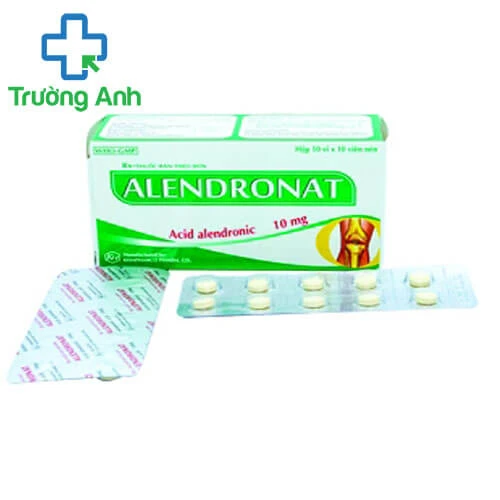 Alendronat 10mg Khapharco - Thuốc điều trị bệnh loãng xương