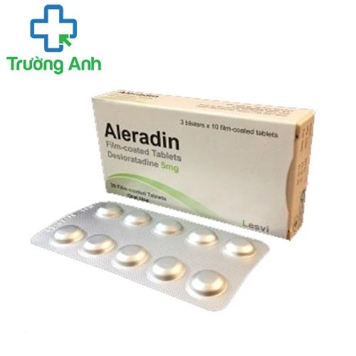 Aleradin 5mg Lesvi - Thuốc điều trị viêm mũi dị ứng hiệu quả