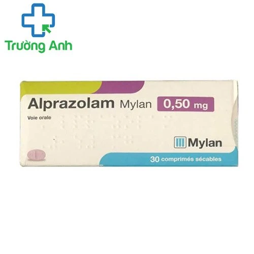 Alprazolam Mylan 0,5mg - Thuốc điều trị trầm cảm lo âu của Ấn Độ