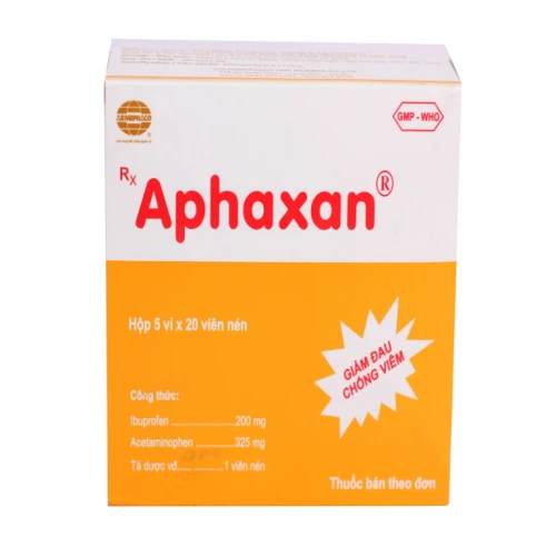 Aphaxan - Thuốc giảm đau, hạ sốt hiệu quả của ARMEPHACO