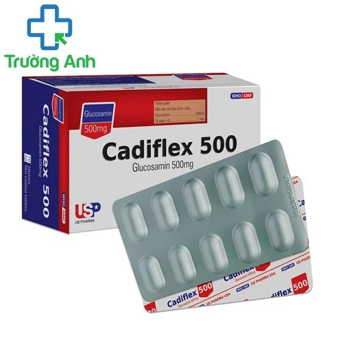 Cadiflex 500 USP (vỉ) - Thuốc làm giảm triệu chứng đau nhức xương khớp