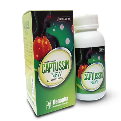 Captussin new - Thuốc điều trị viêm mũi dị ứng hiệu quả
