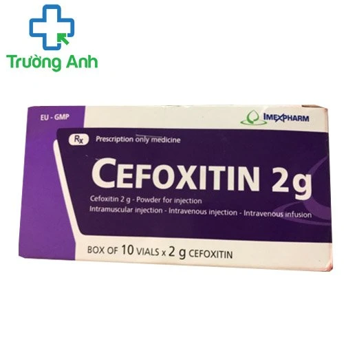 Cefoxitin 2g Imexpharm - Thuốc điều trị nhiễm trùng hiệu quả
