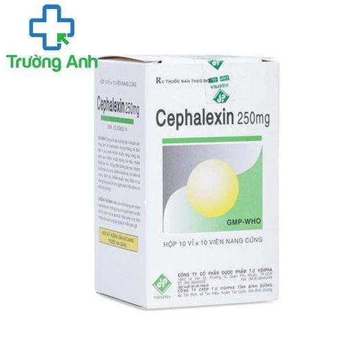 Cephalexin 250mg Vidipha (viên) - Thuốc điều trị nhiễm khuẩn nhẹ