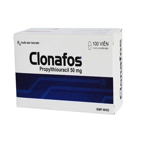 Clonafos - Thuốc điều trị tăng năng tuyến giáp của Davipharm