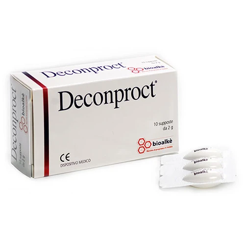 Deconproct - Thuốc đặt điều trị bệnh trĩ hiệu quả của Ý