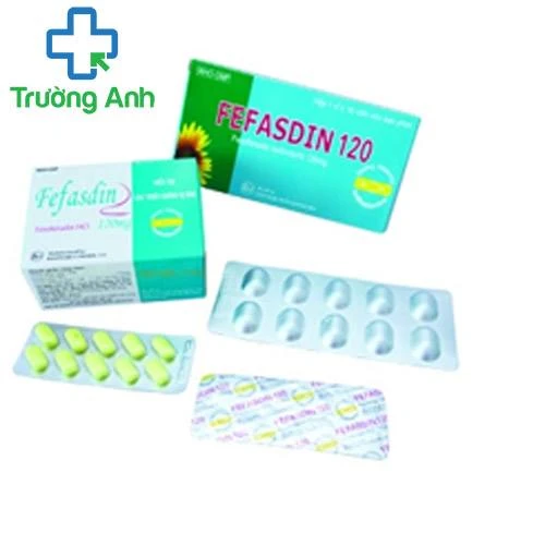Fefasdin 120 Khapharco - Thuốc điều trị viêm mũi dị ứng