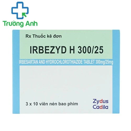 Irbezyd H 300/25 Zydus Cadila - Thuốc trị tăng huyết áp của Ấn Độ