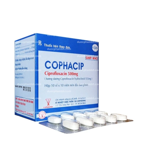 Cophacip - Thuốc điều trị nhiễm khuẩn hiệu quả của Armepharco