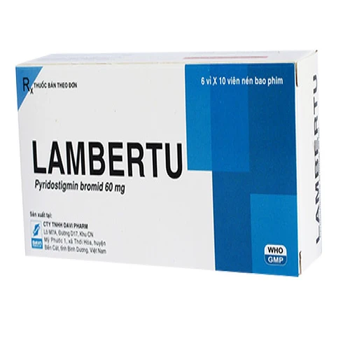 Lambertu - Thuốc điều trị bệnh nhược cơ hiệu quả của Davipharm
