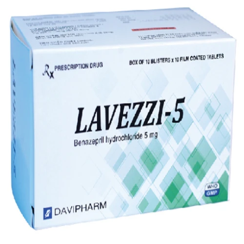 Lavezzi-5 - Thuốc điều trị tăng huyết áp, suy tim của Davipharm