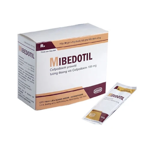 Mibedotil - Thuốc điều trị nhiễm khuẩn hiệu quả của Hasan