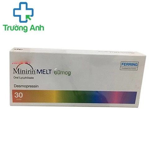 Minirin Melt 60mcg Ferring - Thuốc điều trị đái tháo nhạt 
