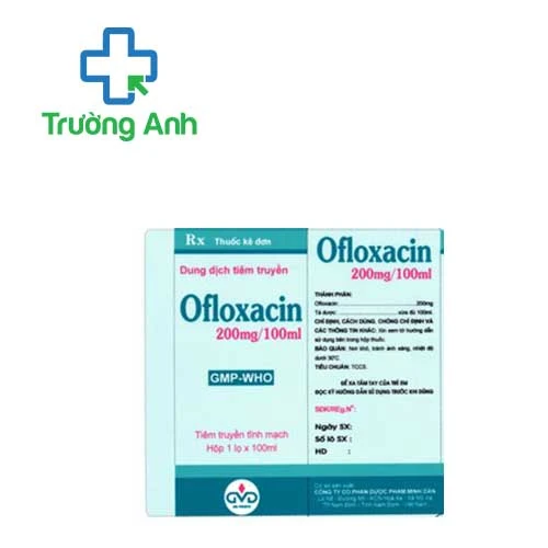 Ofloxacin 200mg/100ml MD Pharco - Thuốc trị nhiễm khuẩn nhanh