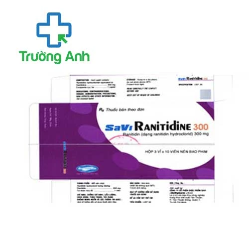 SaVi Ranitidine 300 - Thuốc điều trị viêm loét dạ dày